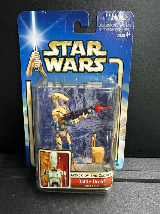 Battle Droid | 2002 Hasbro Star Wars Attack of the Clones 3.75" Figure Hasbro