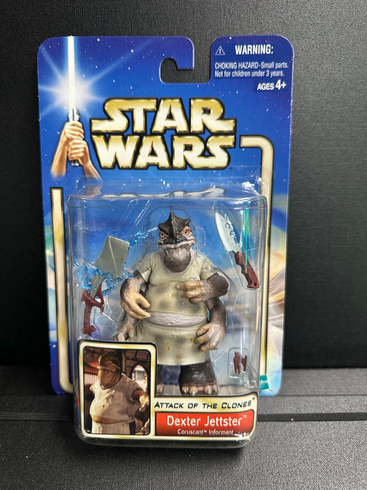 Dexter Jettster | 2002 Hasbro Star Wars Attack of the Clones 3.75" Figure
