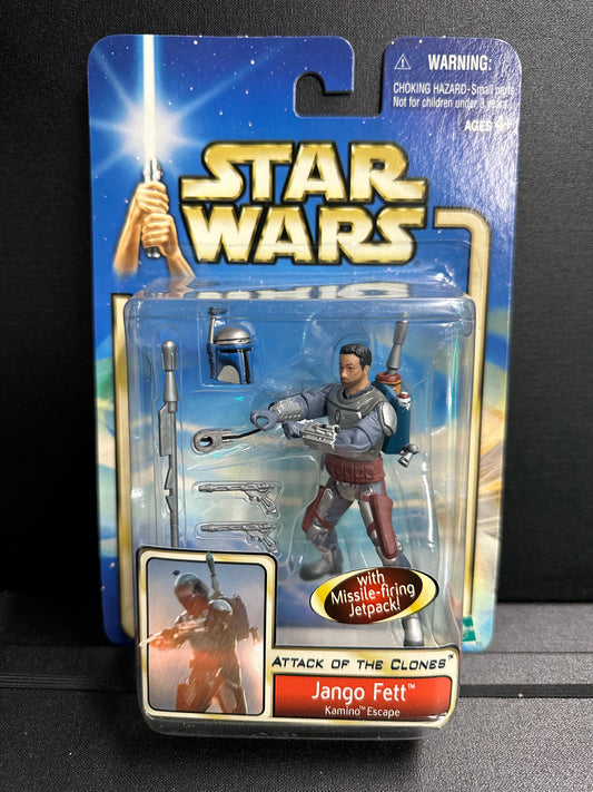 Jango Fett | 2002 Hasbro Star Wars Attack of the Clones 3.75" Figure Hasbro
