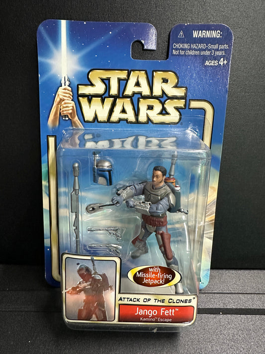 Jango Fett | 2002 Hasbro Star Wars Attack of the Clones 3.75" Figure Hasbro