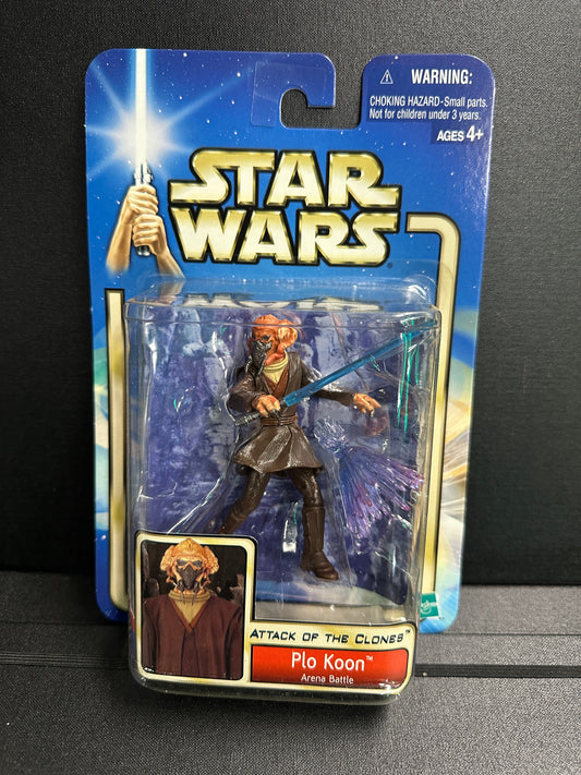 Plo Koon | 2002 Hasbro Star Wars Attack of the Clones 3.75" Figure Hasbro