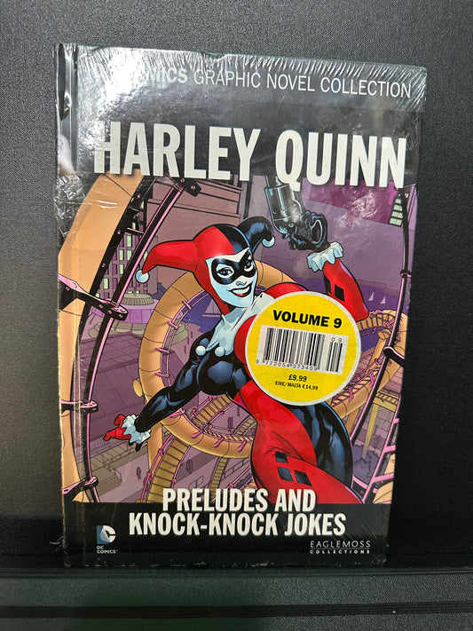 DC Comics  Harley Quinn - Preludes and Knock-Knock Jokes Graphic Novel Eaglemoss Collections Hardcover Vol 9