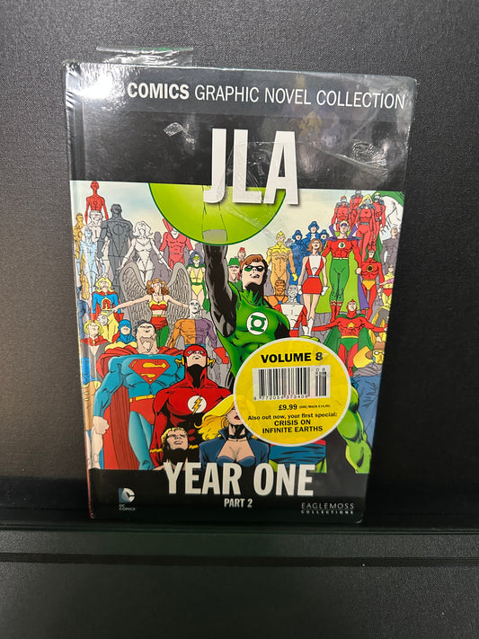 DC Comics  JLA - Year One Part 2 Graphic Novel Eaglemoss Collections Hardcover Vol 8 Captain Comics and Collectables Pty Ltd