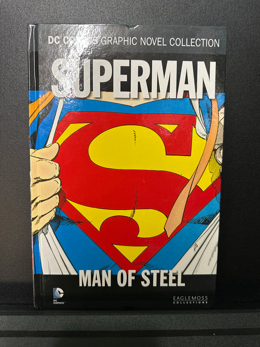 DC Comics  Superman Man of Steel Graphic Novel Eaglemoss Collections Hardcover Vol 10
