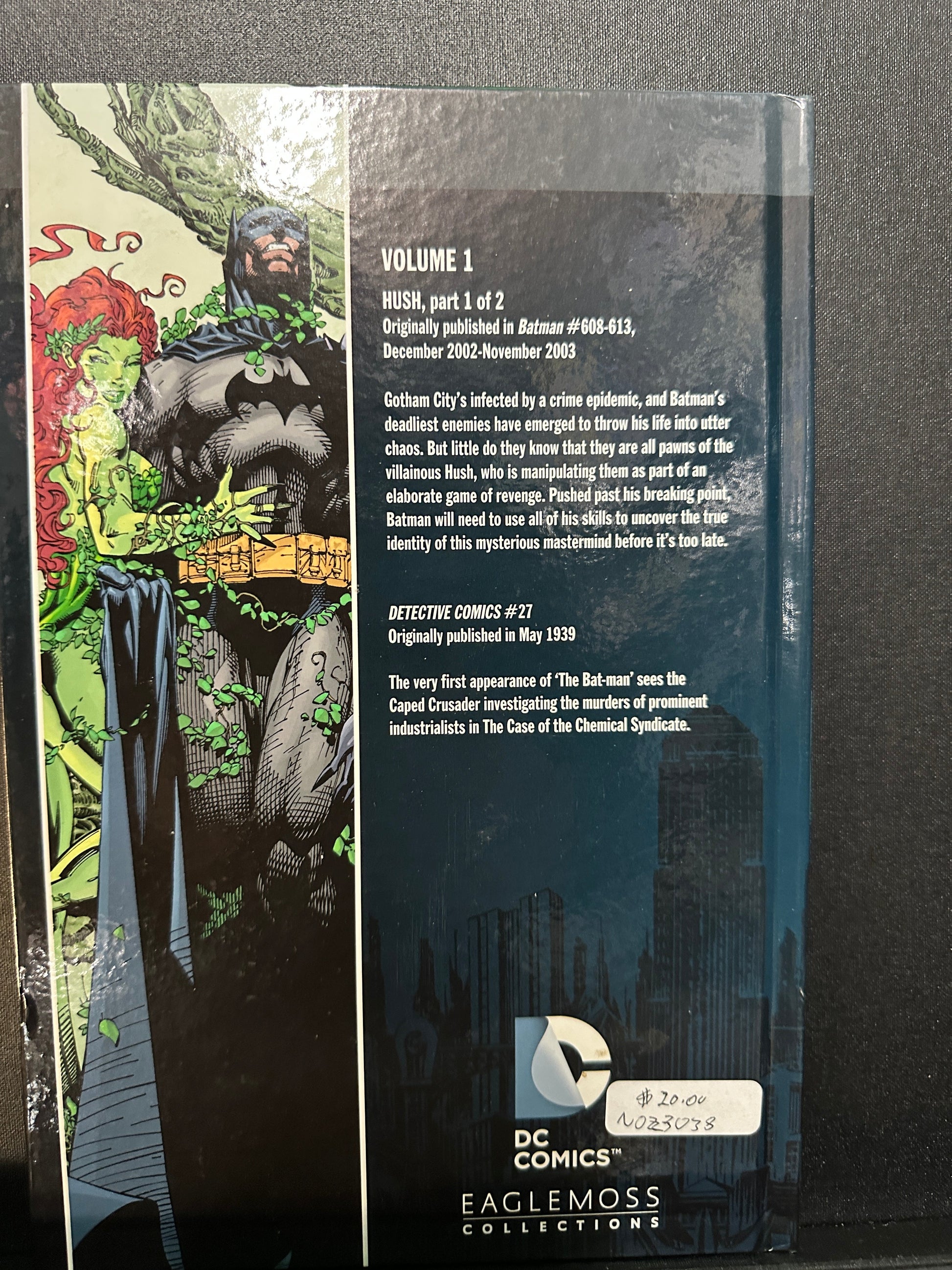 DC Comics  Batman - Hush Part 1 of 2 Graphic Novel Eaglemoss Collections Hardcover Vol 1 Captain Comics and Collectables Pty Ltd