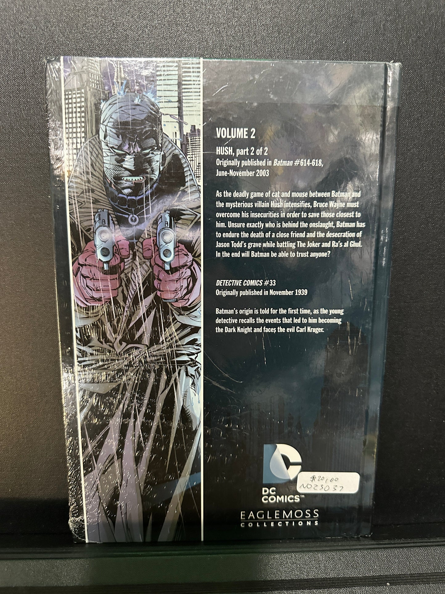 DC Comics  Batman - Hush Part 2 of 2 Graphic Novel Eaglemoss Collections Hardcover Vol 2 Captain Comics and Collectables Pty Ltd