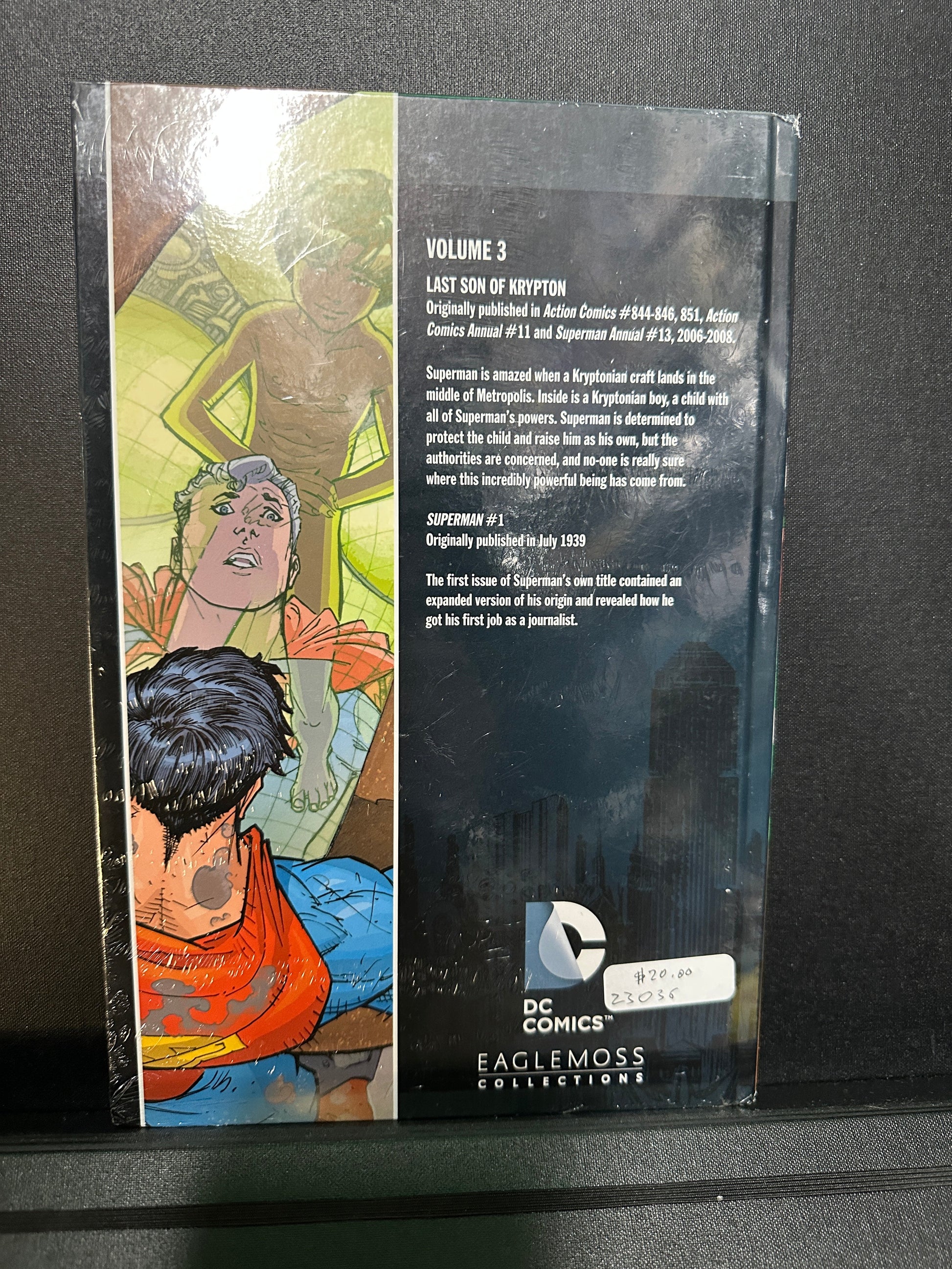 DC Comics  Superman - Last Son of Krypton Graphic Novel Eaglemoss Collections Hardcover Vol 3 Captain Comics and Collectables Pty Ltd