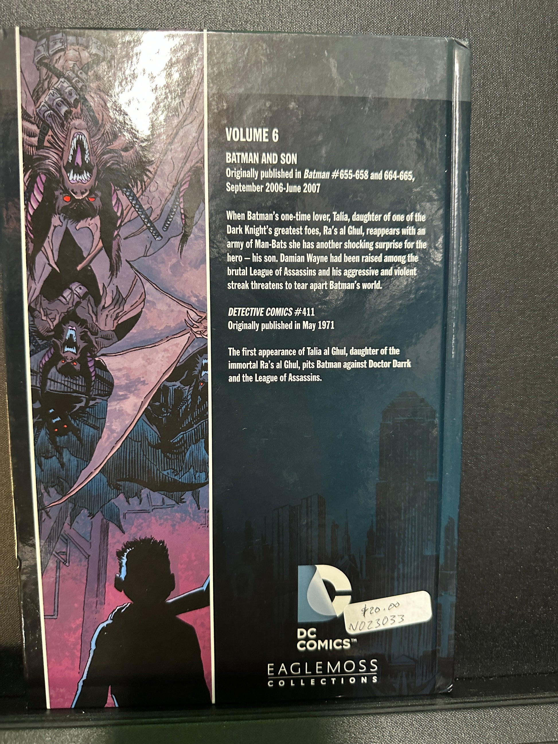DC Comics  Batman - Batman and Son Graphic Novel Eaglemoss Collections Hardcover Vol 6 Captain Comics and Collectables Pty Ltd