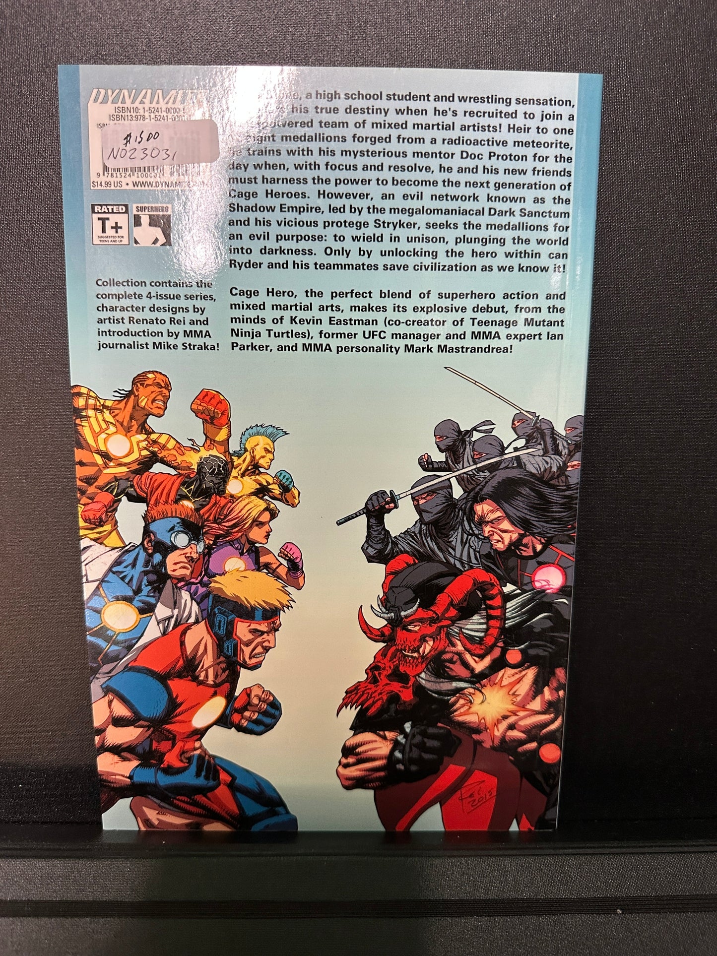 Dynamite Entertainment Comics: CageHero Graphic Novel Captain Comics and Collectables Pty Ltd