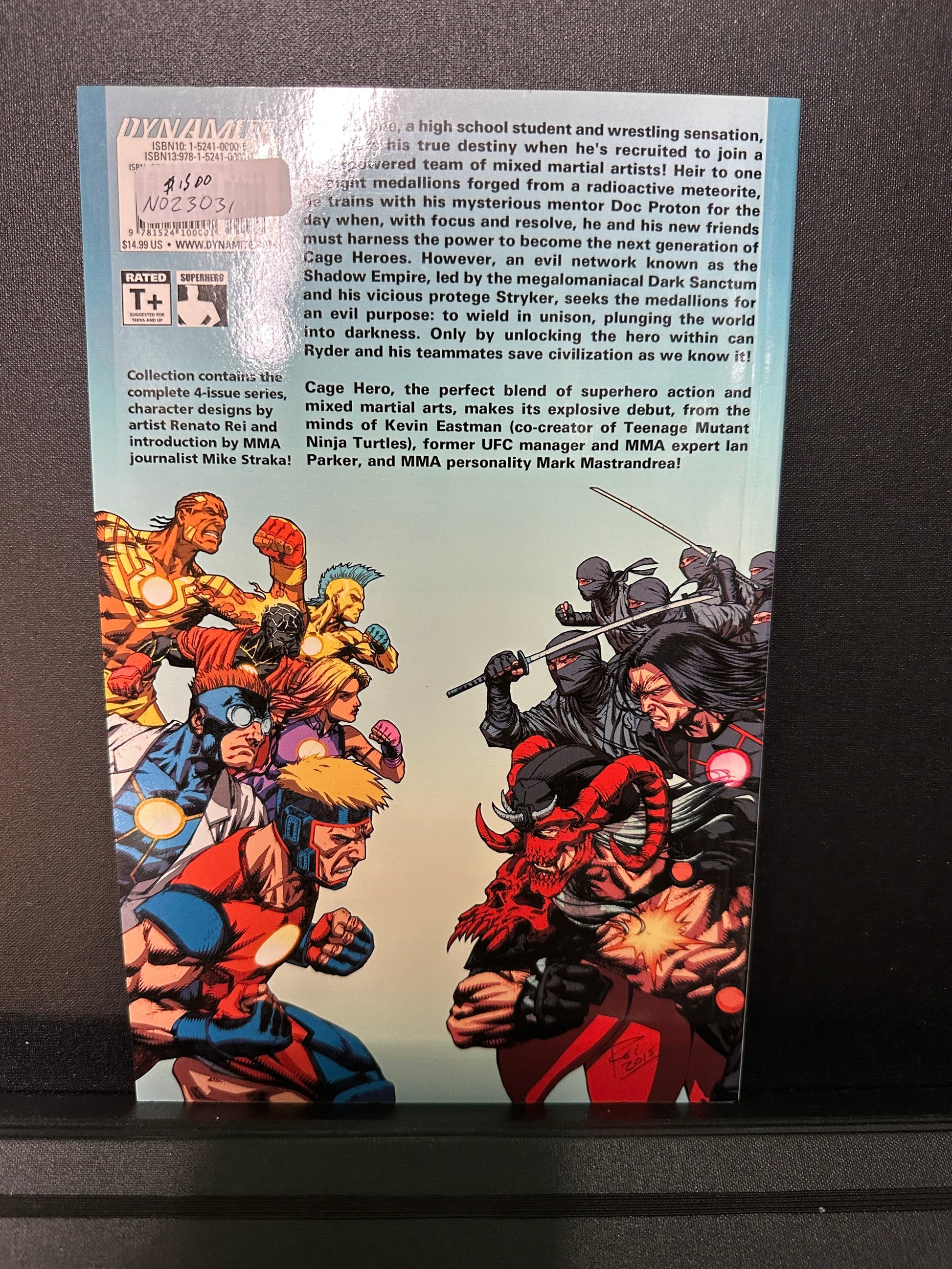 Dynamite Entertainment Comics: CageHero Graphic Novel Captain Comics and Collectables Pty Ltd