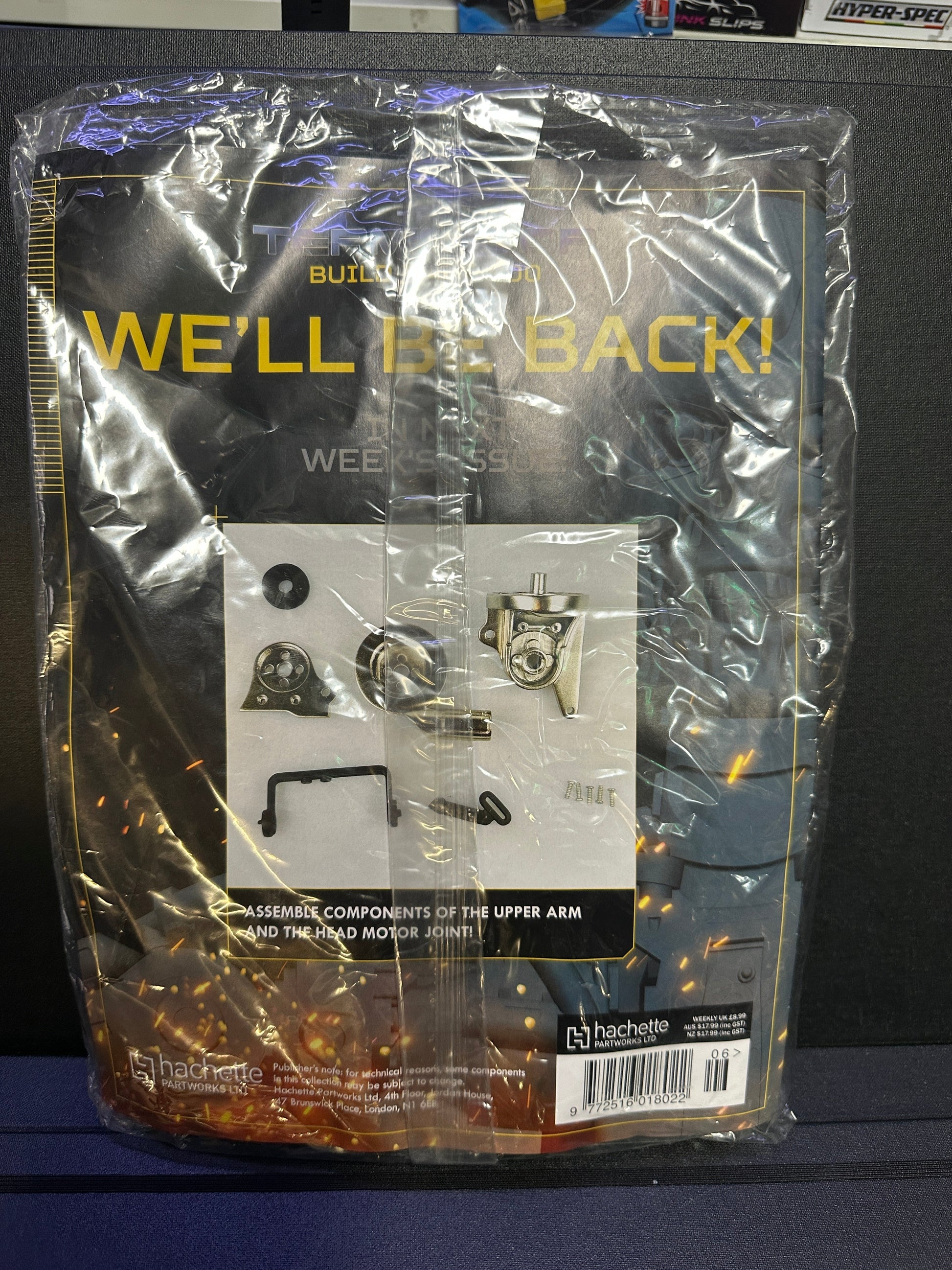 The Terminator: Build the T-800 Kit Magazine #6 and Parts | Hachette Partworks Captain Comics and Collectables Pty Ltd