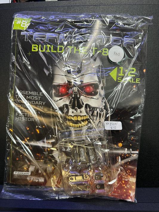 The Terminator: Build the T-800 Kit Magazine #8 and Parts | Hachette Partworks Captain Comics and Collectables Pty Ltd