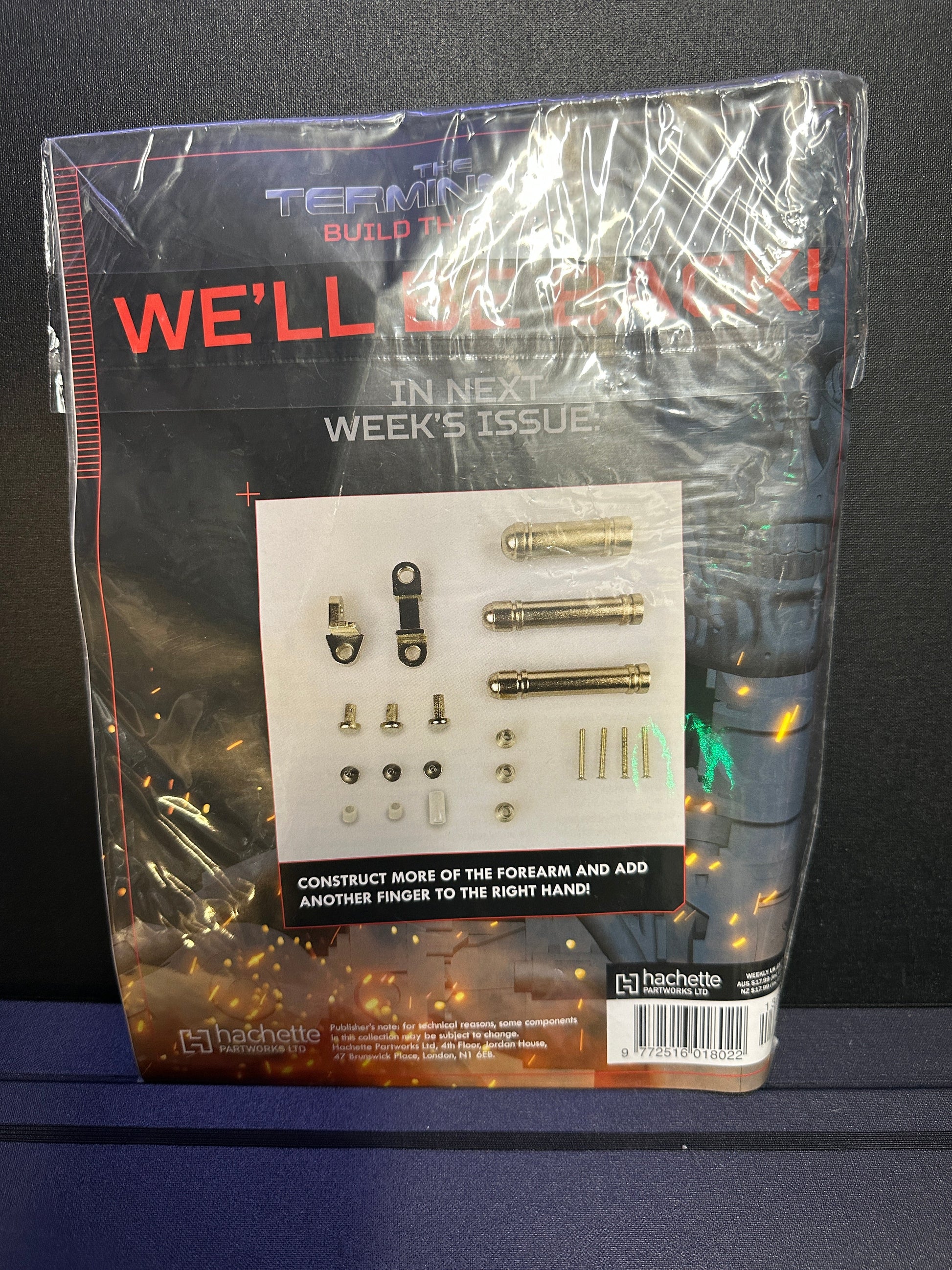The Terminator: Build the T-800 Kit Magazine #13 and Parts | Hachette Partworks Captain Comics and Collectables Pty Ltd
