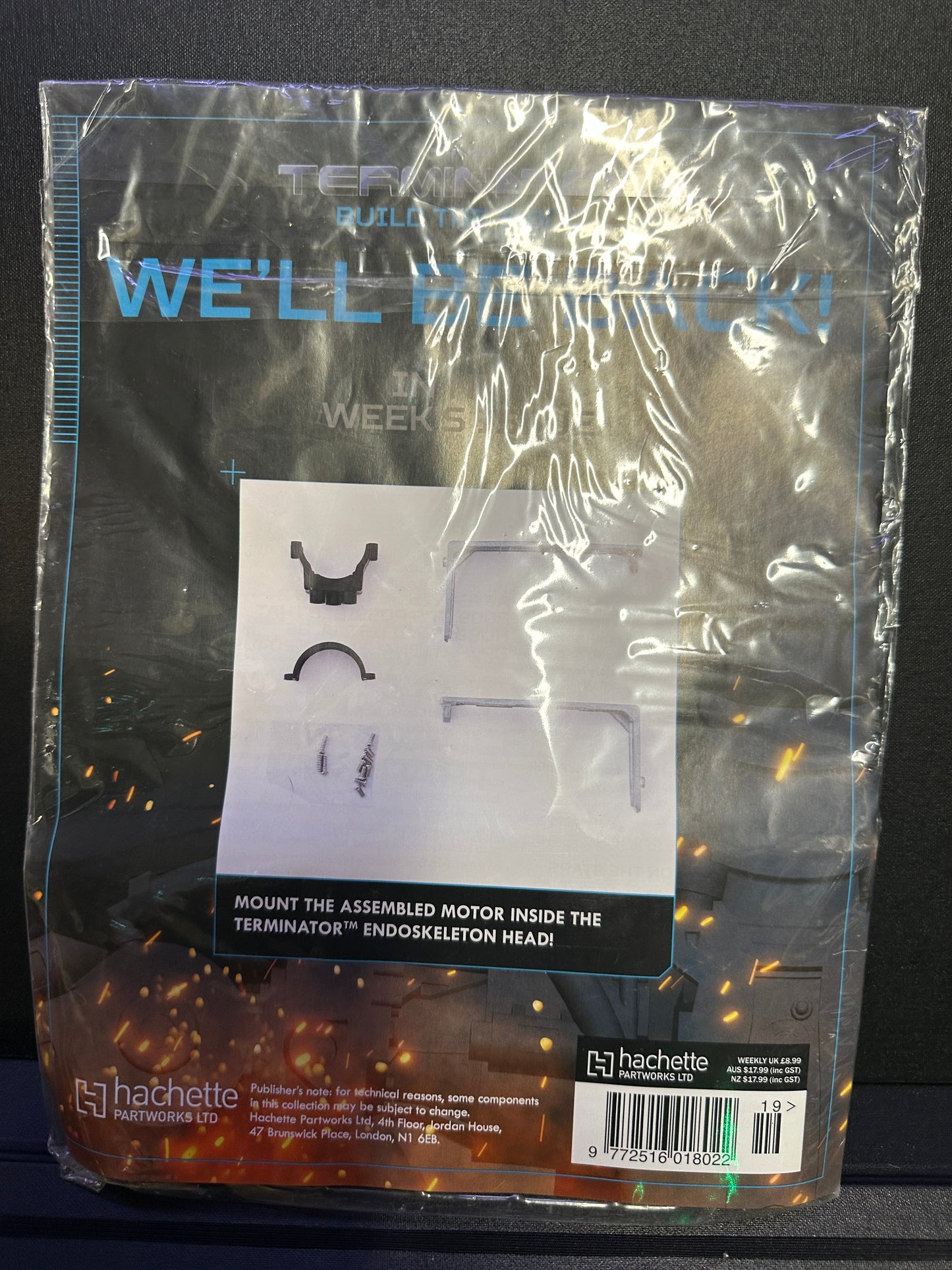 The Terminator: Build the T-800 Kit Magazine #19 and Parts | Hachette Partworks
