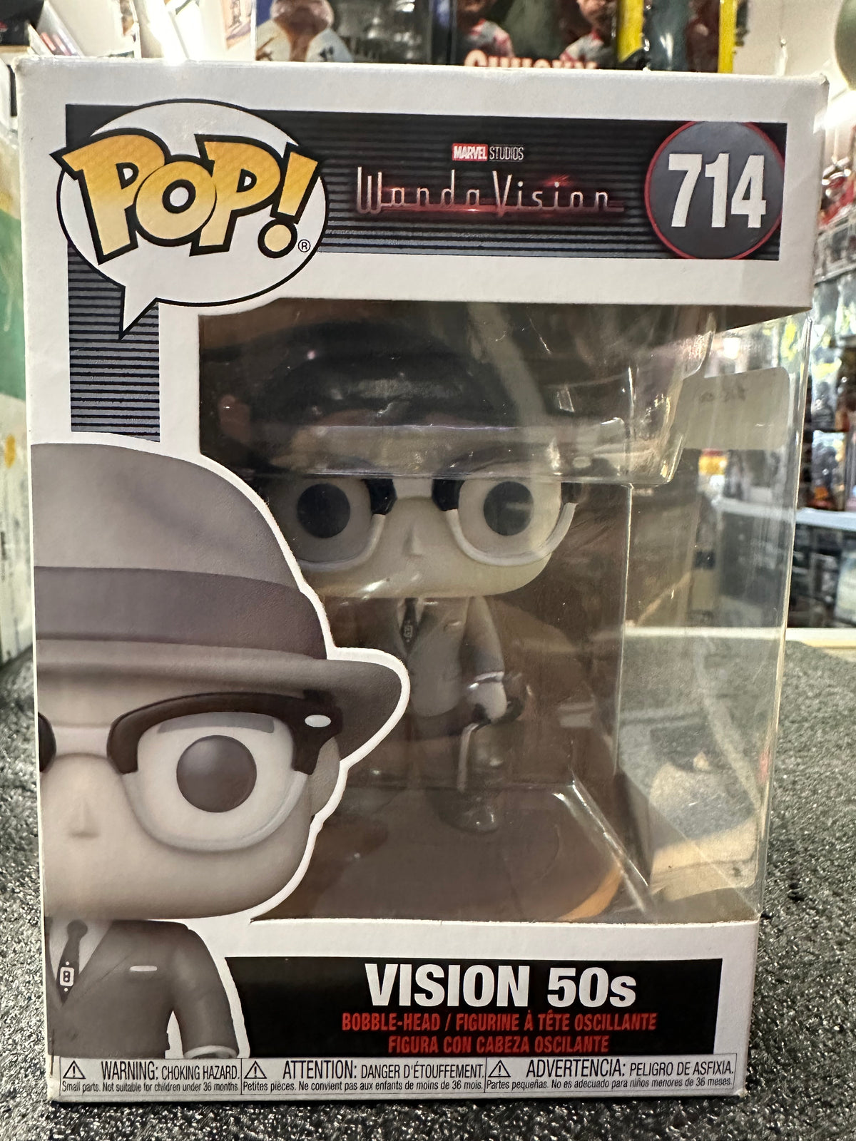 Vision 50s FUNKO WANDA VISION VISION 50S #714 – Captain Comics and Collectables ...