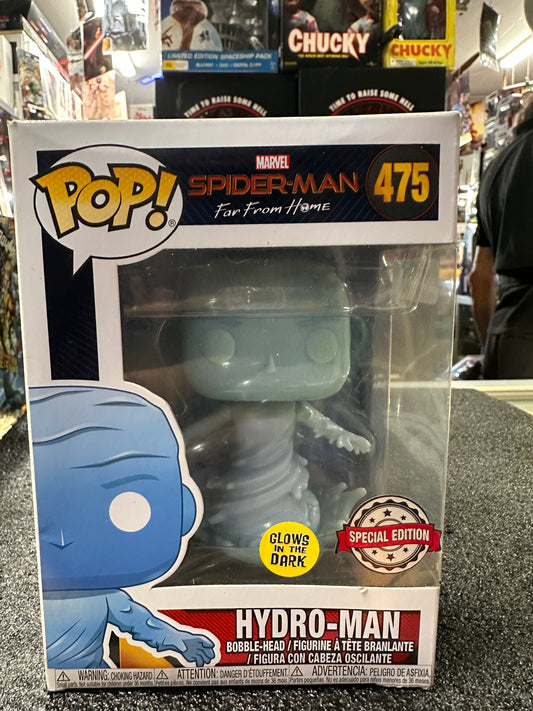 FUNKO BLACK SPIDER-MAN HYDRO-MAN # 475