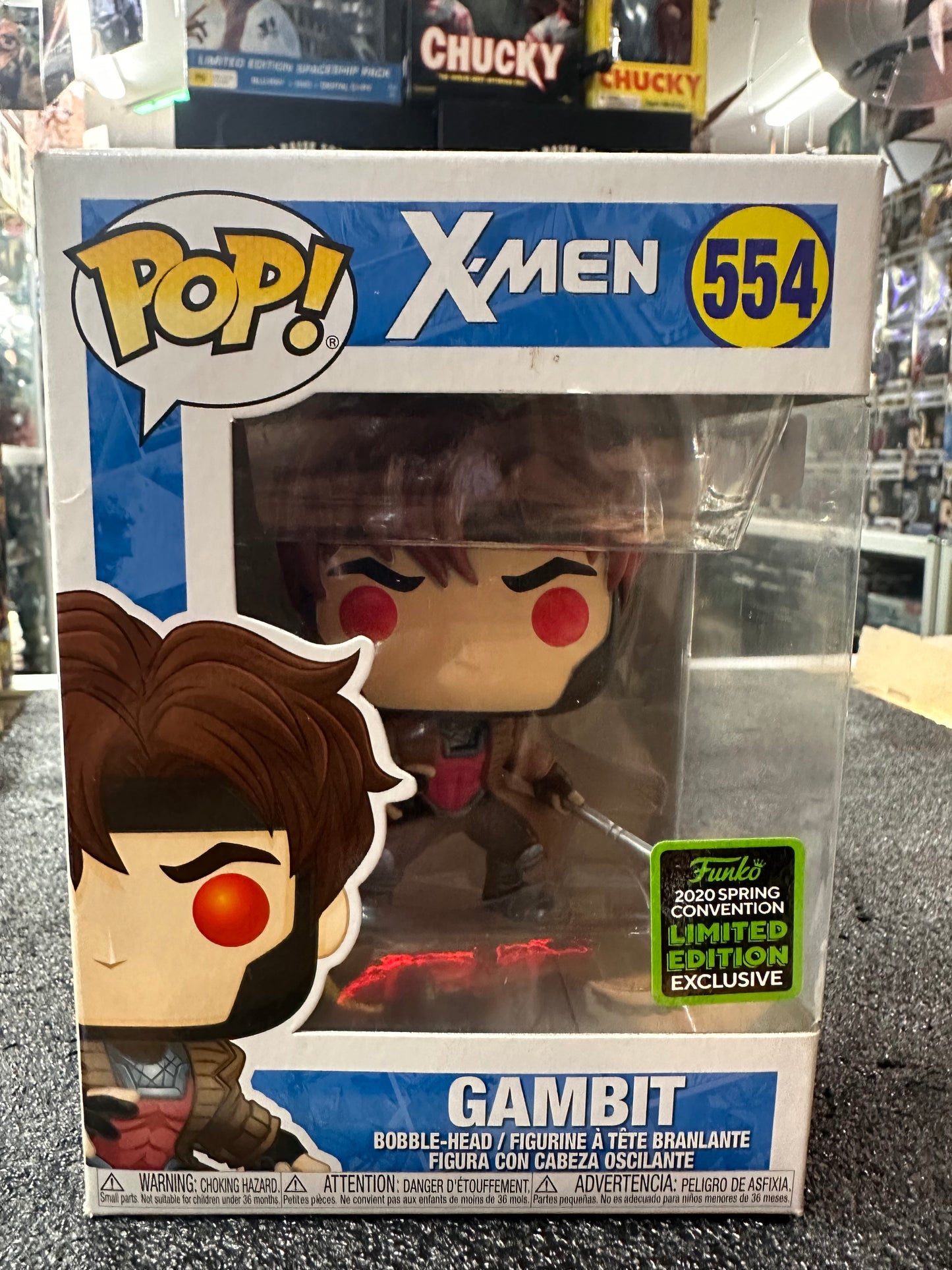FUNKO MARVEL GAMBIT #554