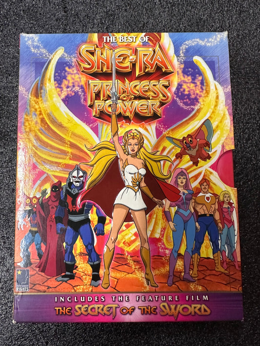 THE BEST OF SHE-RA PRINCESS OF POWER THE SECRET OF THE SWORD
