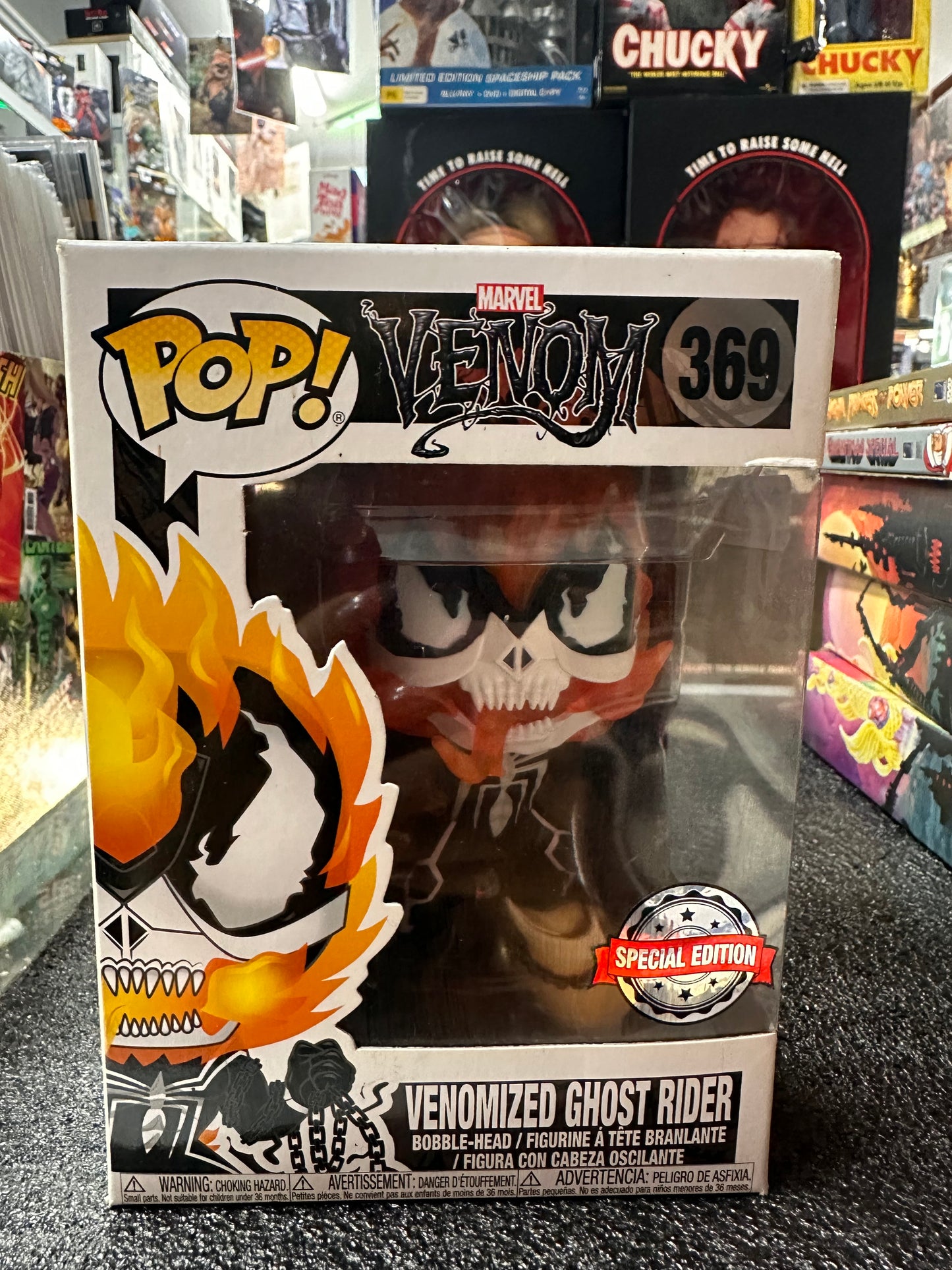 Venom – Venomized Ghost Rider Pop! Vinyl – TopToy