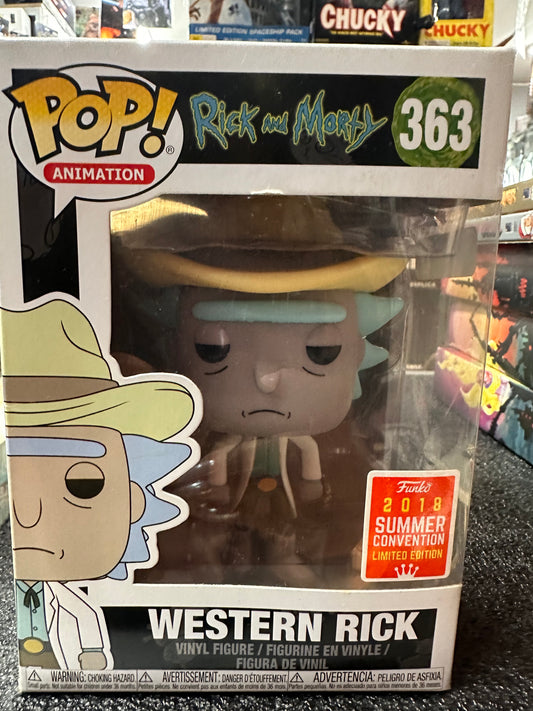 FUNKO RICK & MORTY WESTERN RICK # 363