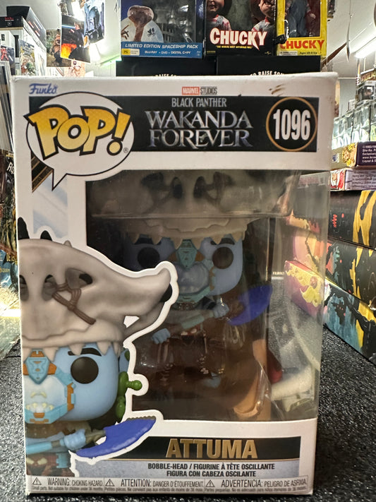 FUNKO WAKANDA FOREVER ATTUMA #1096