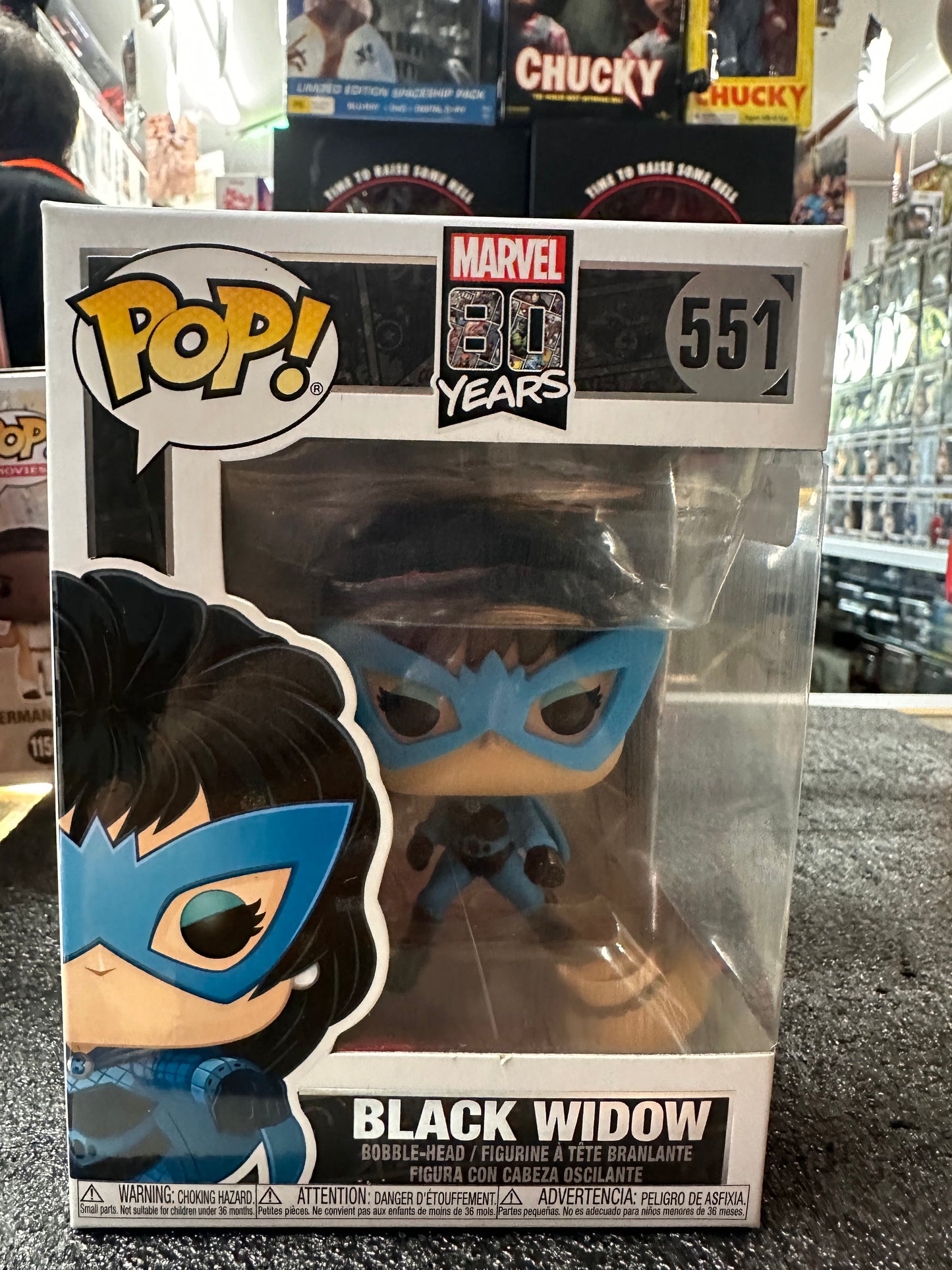 FUNKO MARVEL BLACK WIDOW #551
