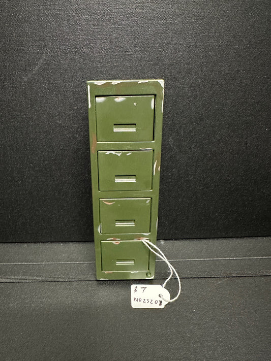 WWE Wrestling Action Figure Accessories File Cabinet
