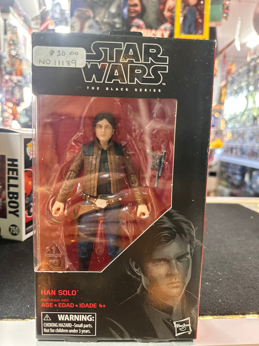 STAR WARS THE BLACK SERIES HANS SOLO FIGURE