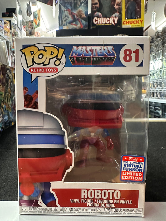 FUNKO POP MASTERS OF THE UNIVERSE ROBOTO #81