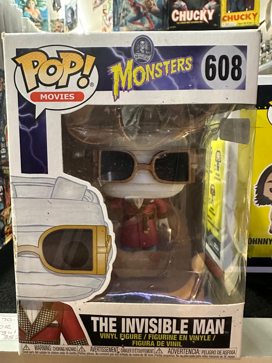 FUNKO POP MONSTERS THE INVISIBLE MAN # 608