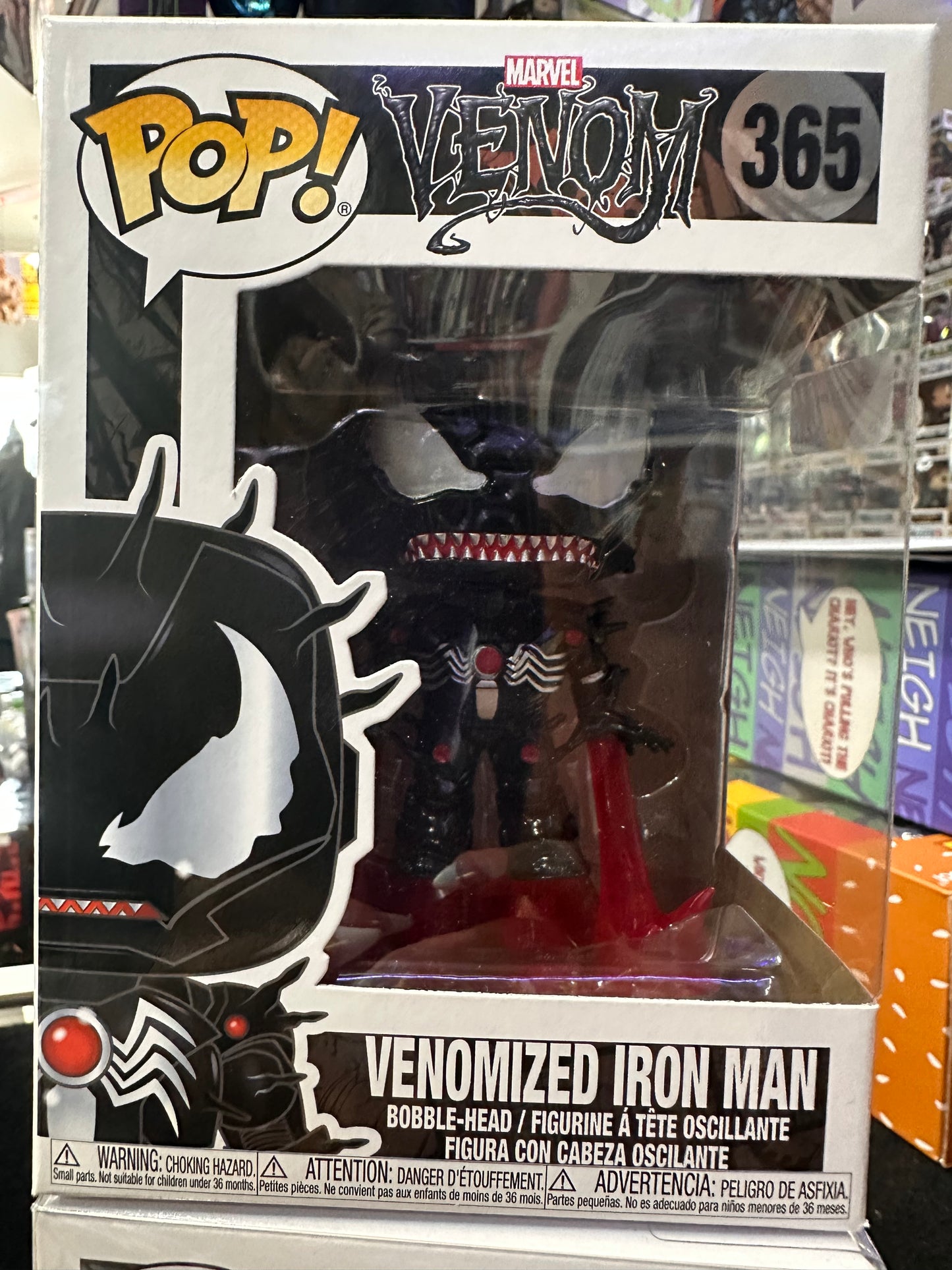 FUNKO POP VENOMIZED IRON MAN #365