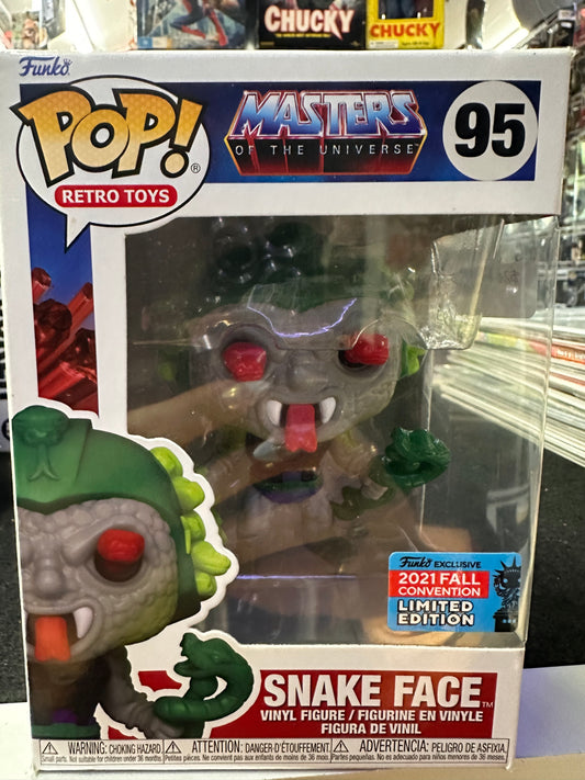 FUNKO POP MASTER OF THE UNIVERSE SNAKE FACE # 95