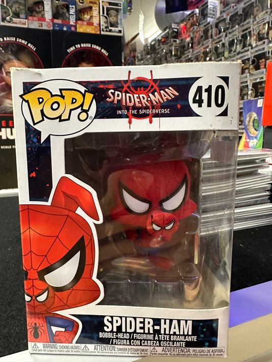 FUNKO POP MARVEL SPIDER-MAN SPIDER-HAM #410