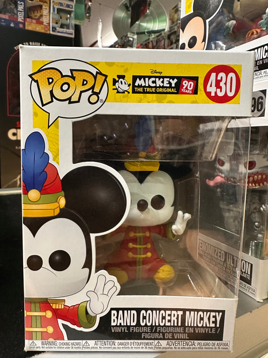 FUNKO POP DISNEY MICKEY THE TRUE ORIGINAL 90 YEARS BAND CONCERT MICKEY #430