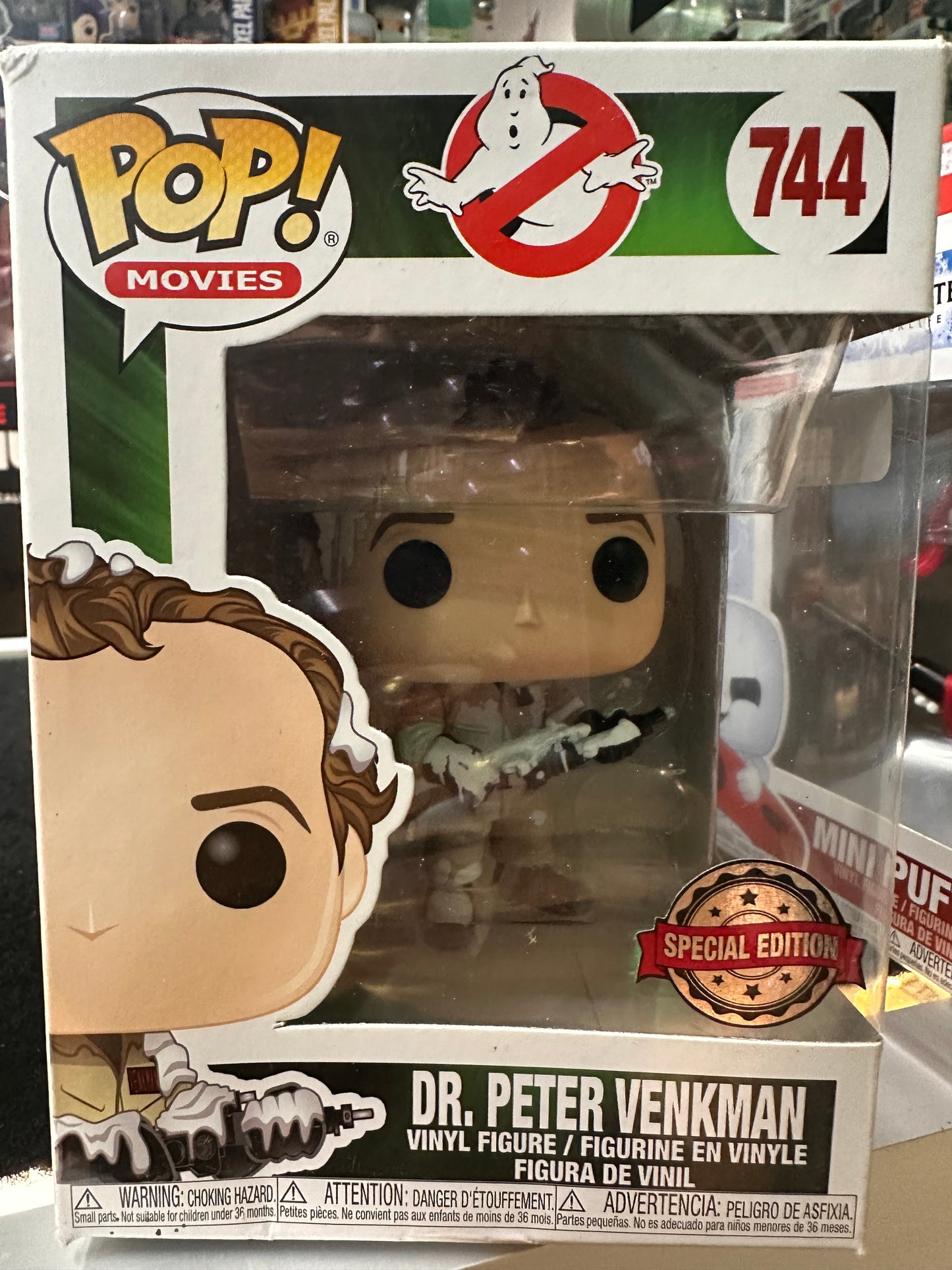 FUNKO POP GHOSTBUSTERS PETER VENKMAN #744 SPECIAL EDITION