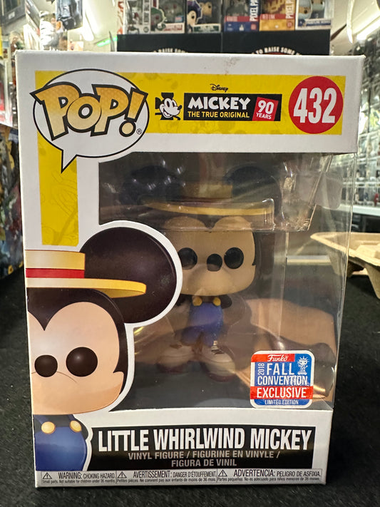 FUNKO POP DISNEY THE TRUE ORIGNAL 90 YEARS LITTLE WHIRLWIND MICKEY #432