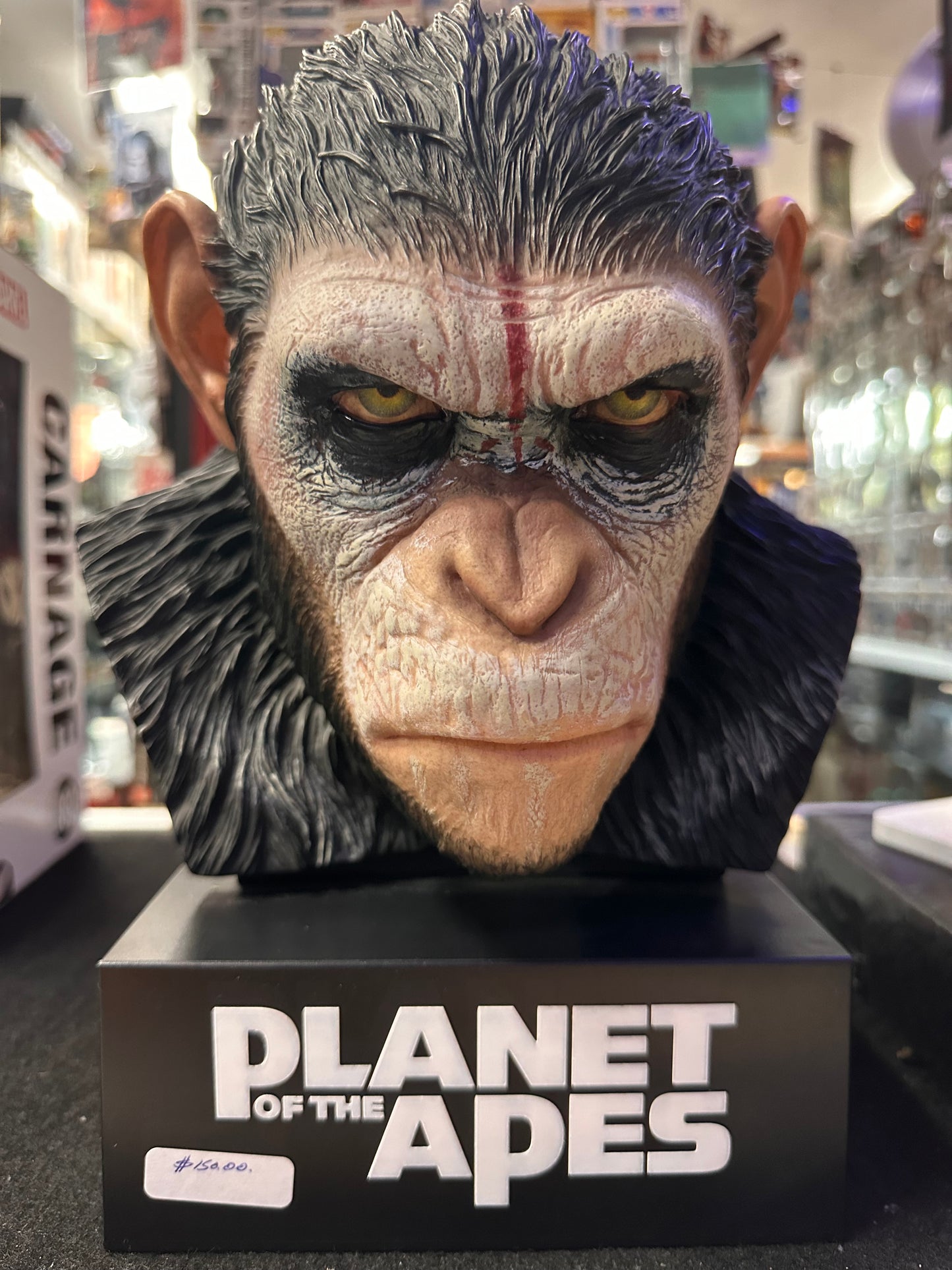PLANET OF THE APES BUST MOVIE CASE