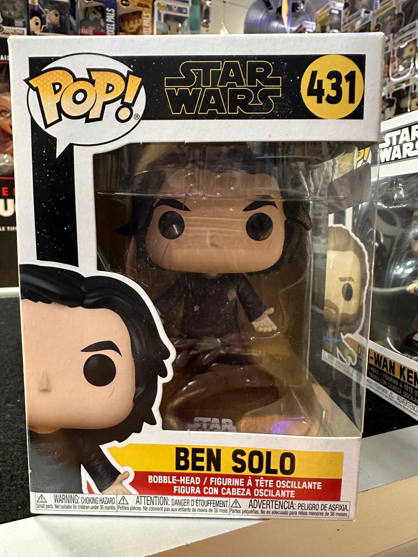 FUNKO POP STAR WARS BEN SOLO #431