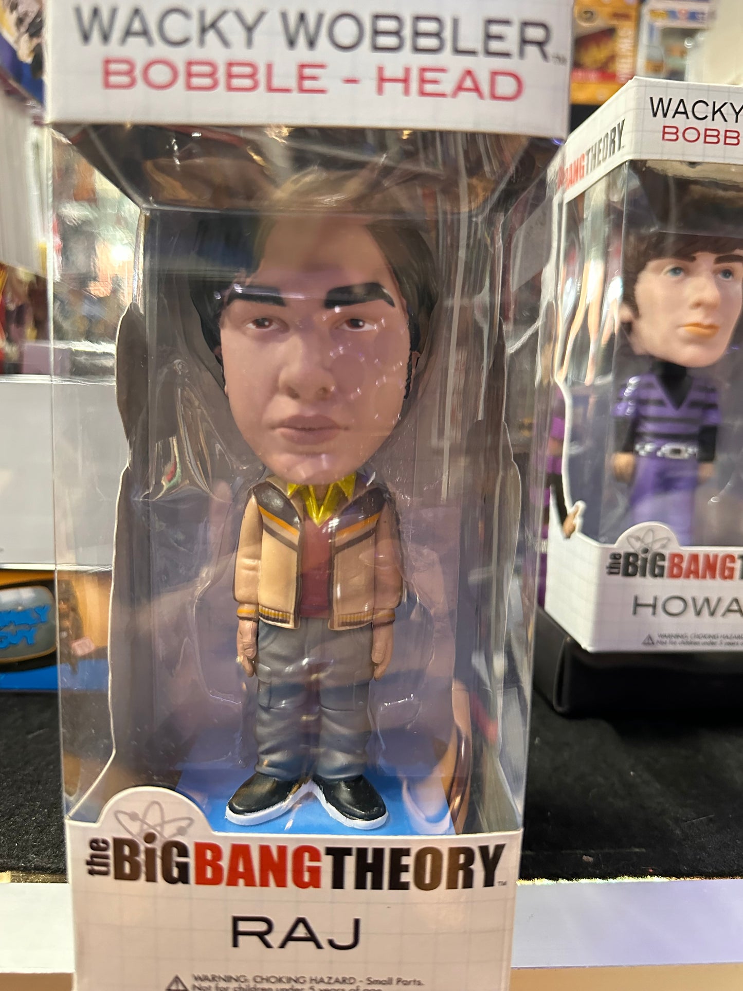 THE BIG BANG THEORY WACKY WOBBLER BOBBLE- HEAD RAJ