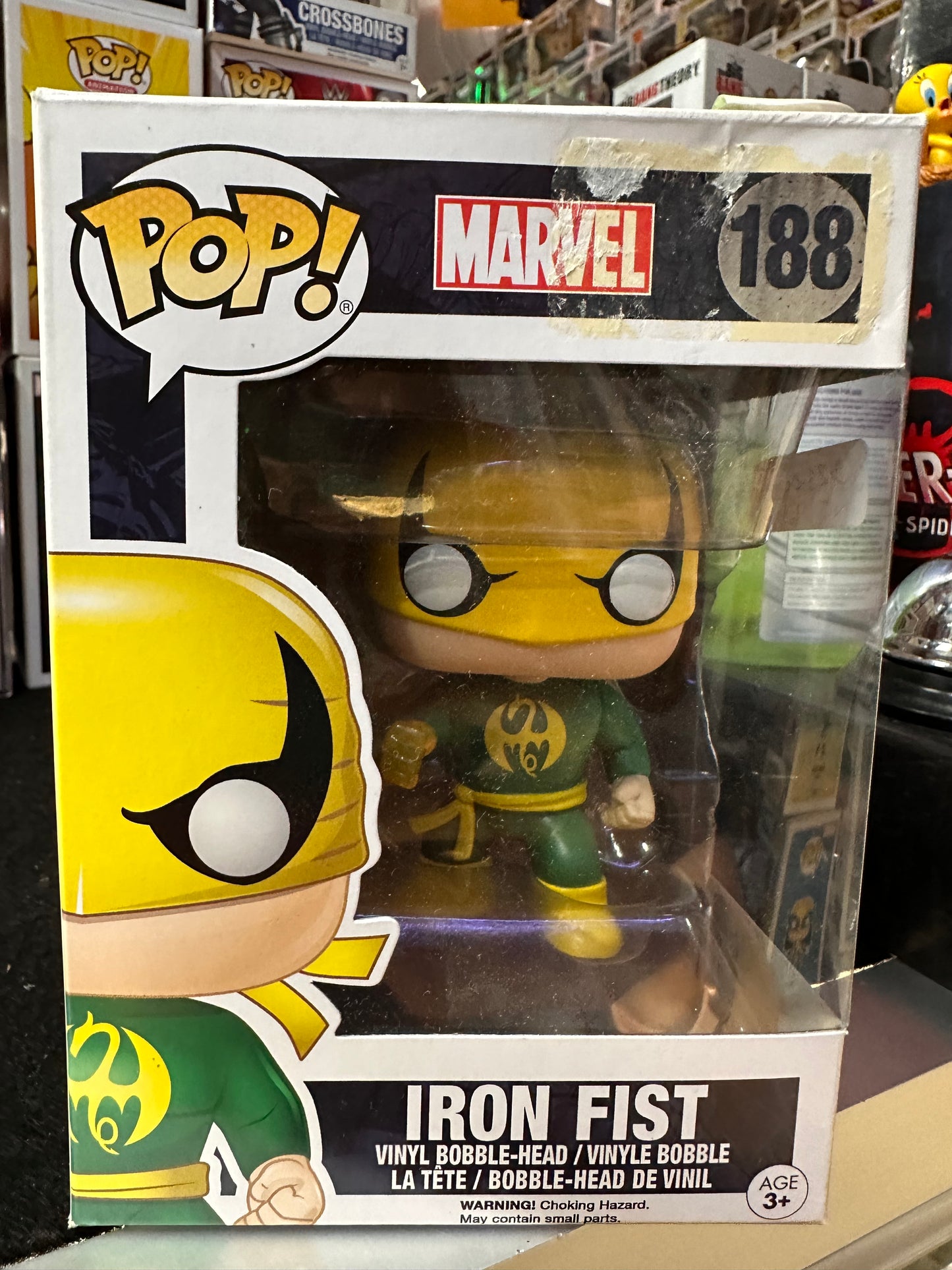 FUNKO POP MARVEL IRON FIST #188