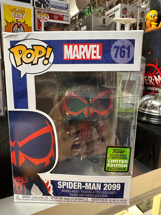 FUNKO POP MARVEL SPIDER-MAN 2099 LIMITED EDITION EXCLUSIVE #761