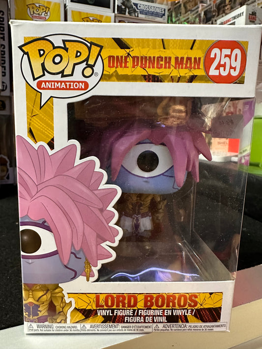 FUNKO POP ONE PUNCH MAN LORD BOROS #259