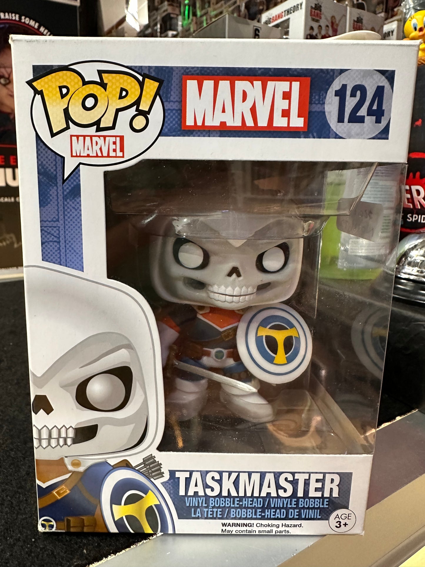 FUNKO POP MARVEL TASKMASTER #124