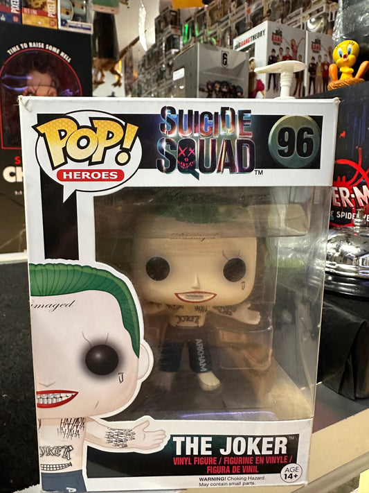 FUNKO POP SUICIDE SQUAD THE JOKER # 96