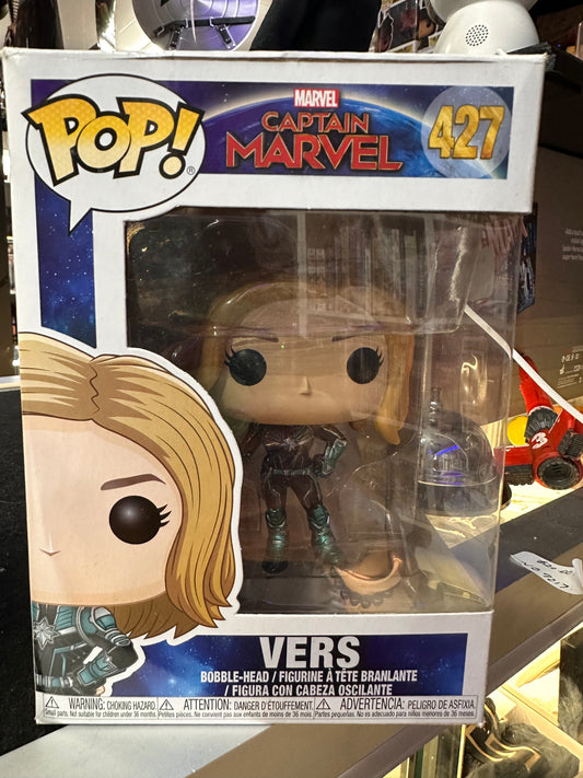 FUNKO POP MARVEL CAPTAIN MARVEL VERS #427