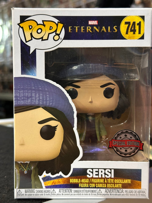 FUNKO POP MARVEL ETERNALS SERSI #741 SPECIAL EDITION