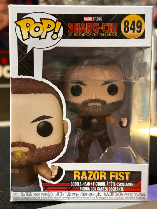 FUNKO POP SHANG-CHI RAZOR FIST #849