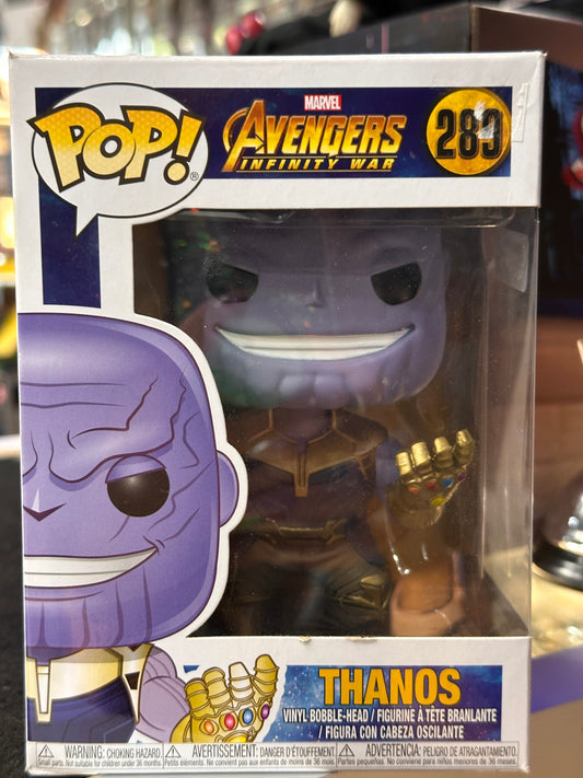 FUNKO POP MARVEL AVENGERS INFINITY WAR THANOS #280