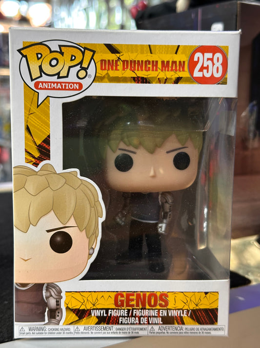 FUNKO POP ONE PUNCH MAN GENOS #258