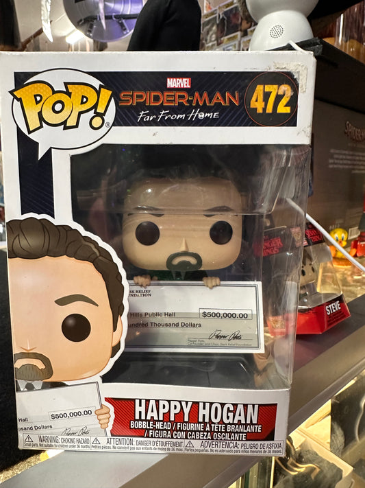 FUNKO POP MARVEL SPIDER-MAN FAR FROM HOME HAPPY HOGAN #472